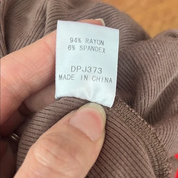 EUC Women's unique Taupe Open Front cardigan - Picture 11 of 13